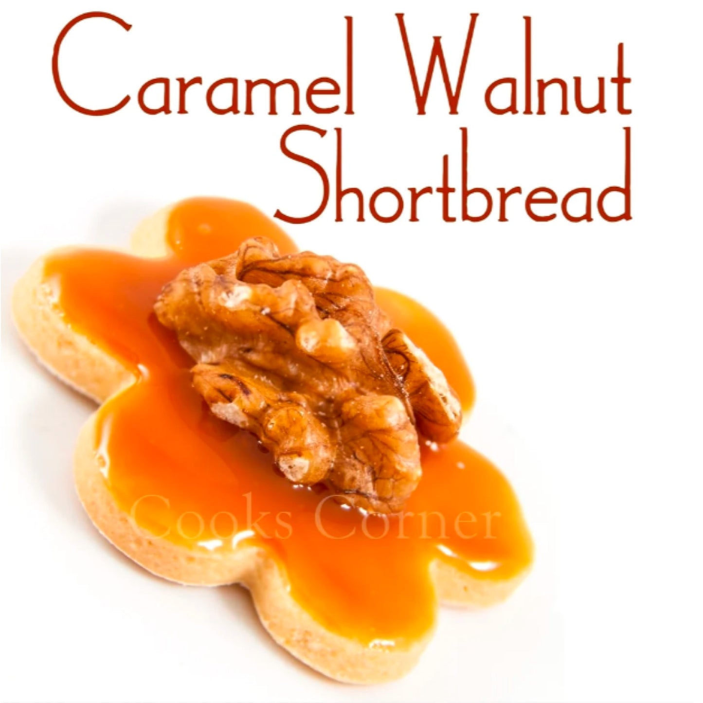 Caramel Walnut Shortbread