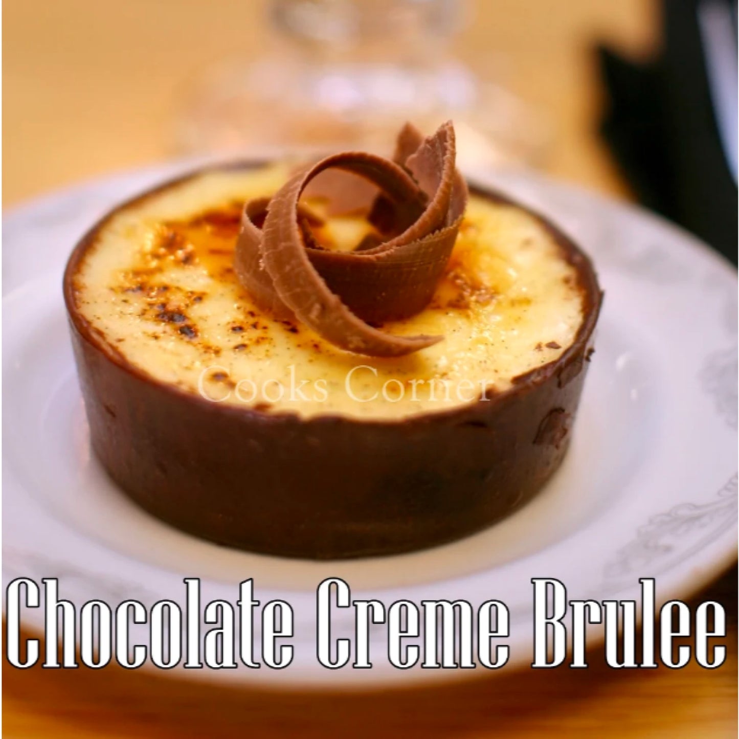 Chocolate Crème Brulee